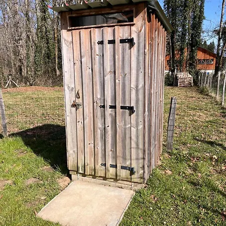 럭셔리텐트 Ma Yourte Au Fond Du Jardin La Barthe-de-Neste